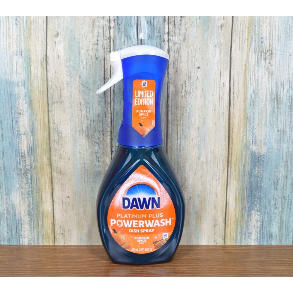 Dawn Powerwash Dish Spray PUMPKIN SPICE 16oz Limited Edition New Sealed Full